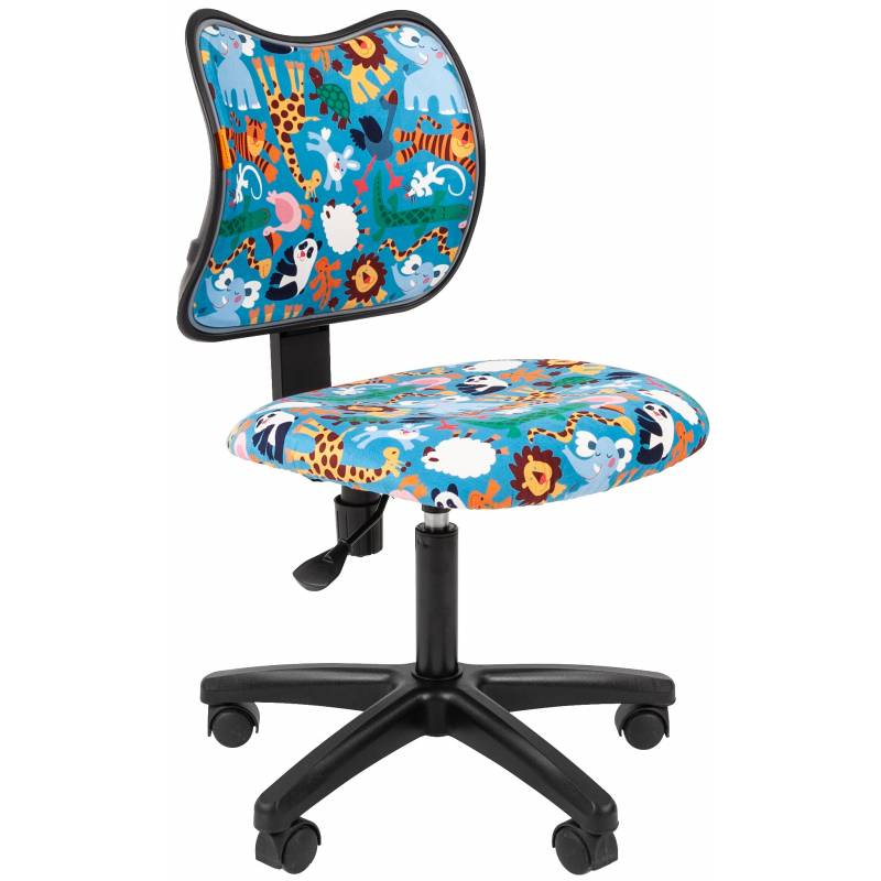 102 Kids черный пластик (ткань велюр Зоопарк) главное фото