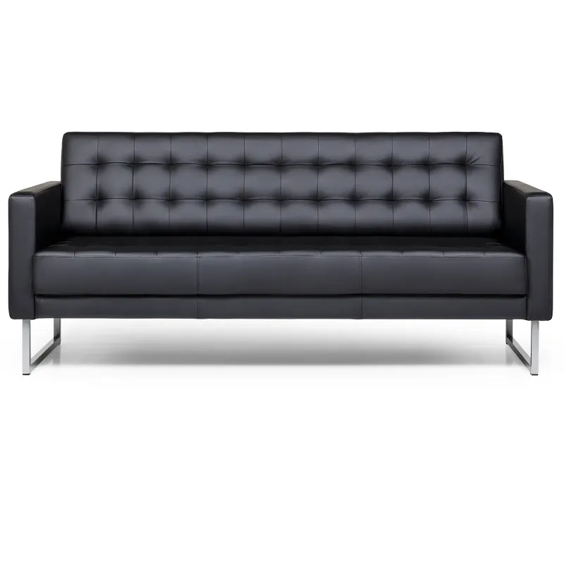 Трехместный диван Варна черный главное фото