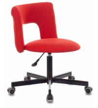Кресло Бюрократ KF-1M красный 26-22 крестовина металл черный