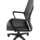 Офисное кресло Chairman 606 Россия экокожа черная. Фото товара с разных ракурсов.